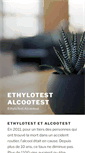 Mobile Screenshot of ethylotest-alcootest.com